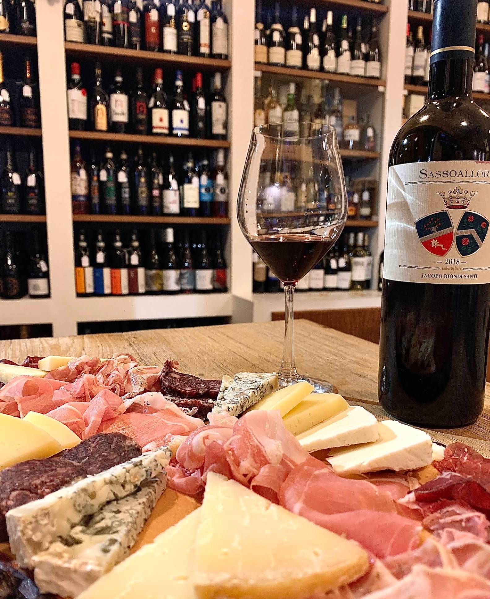 Selezione vini Calici e enoteca Napoli